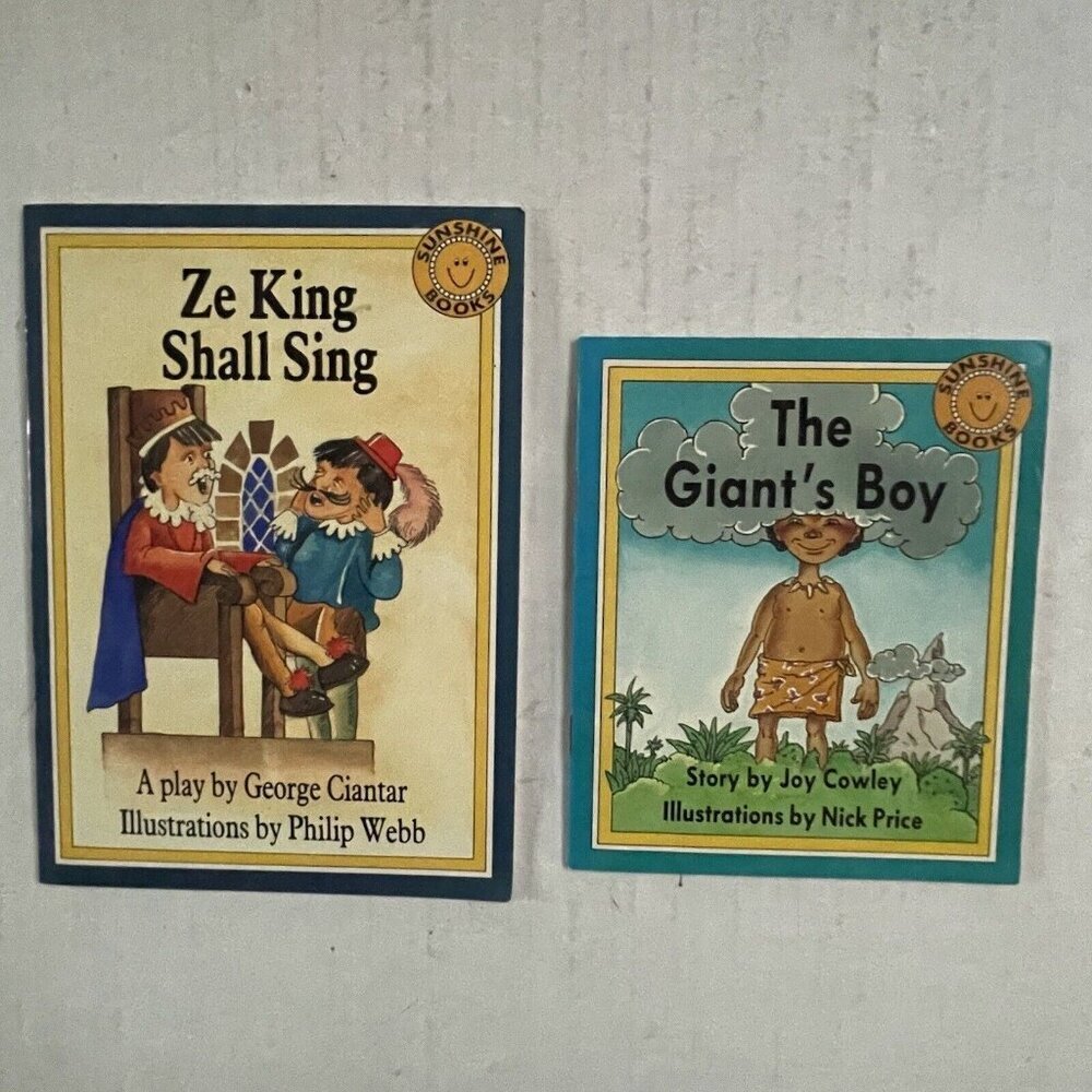 Sunshine Books The Giants Boy Ze King Shall Sing 1987 Paperback By Joy‎ Cowley